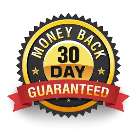 30 day money back guarantee badge